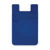 Dual Silicone Phone Wallets Dark Blue